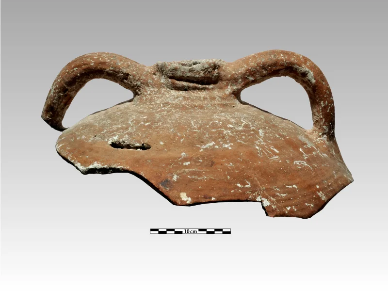 Amphora fragment (neck with handles) of Group 2 (Gunsenin Type 2)